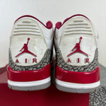 Air Jordan 3 Cardinal Red Sz 13