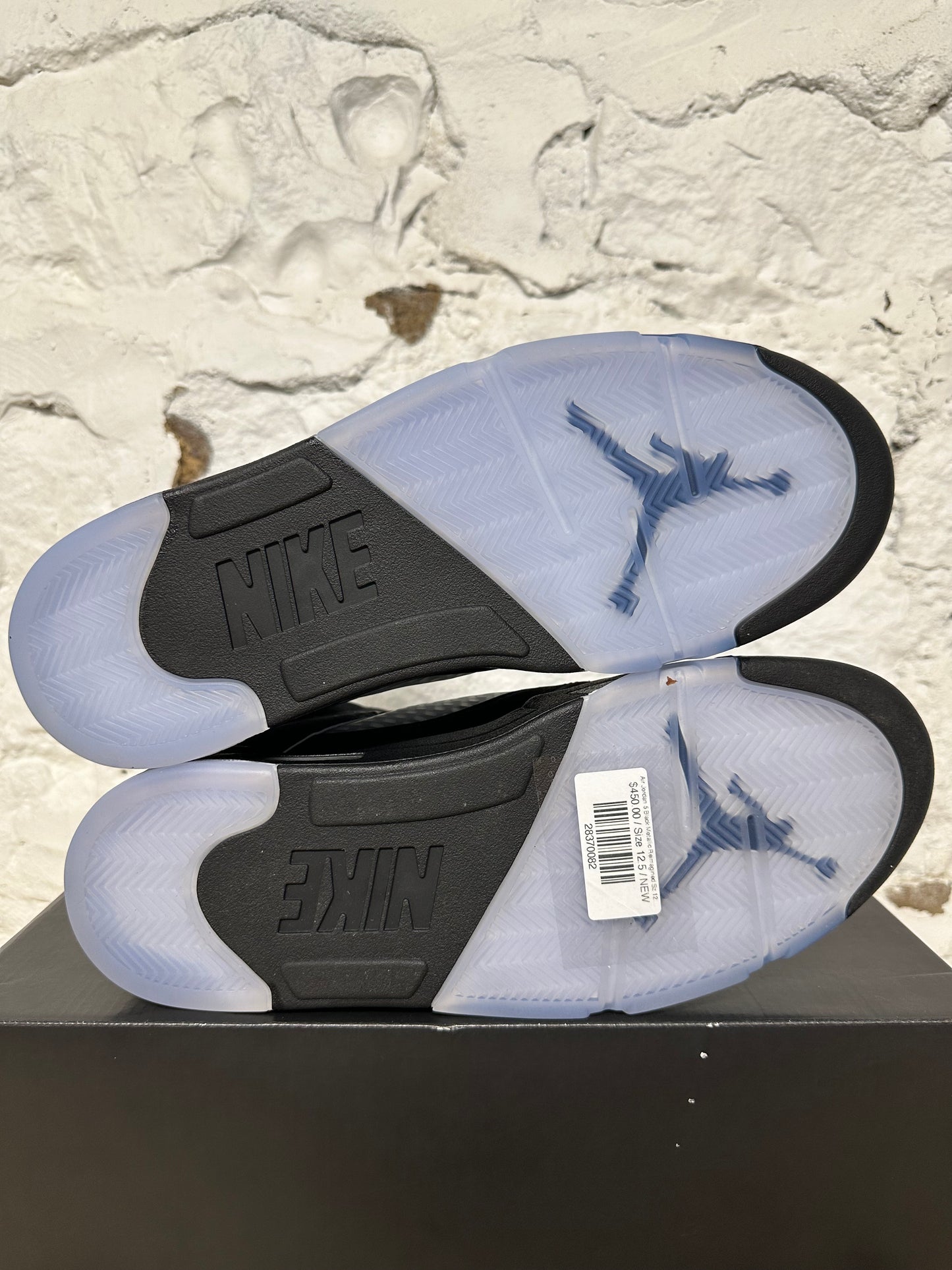 Air Jordan 5 Black Metallic Reimagined Sz 12.5 DS