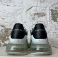 Alexander Mcqueen Black Tab White Bubble Sole Sneaker Sz 8.5 (41.5)
