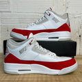 Air Jordan 3 Tinker White University Red Sz 12