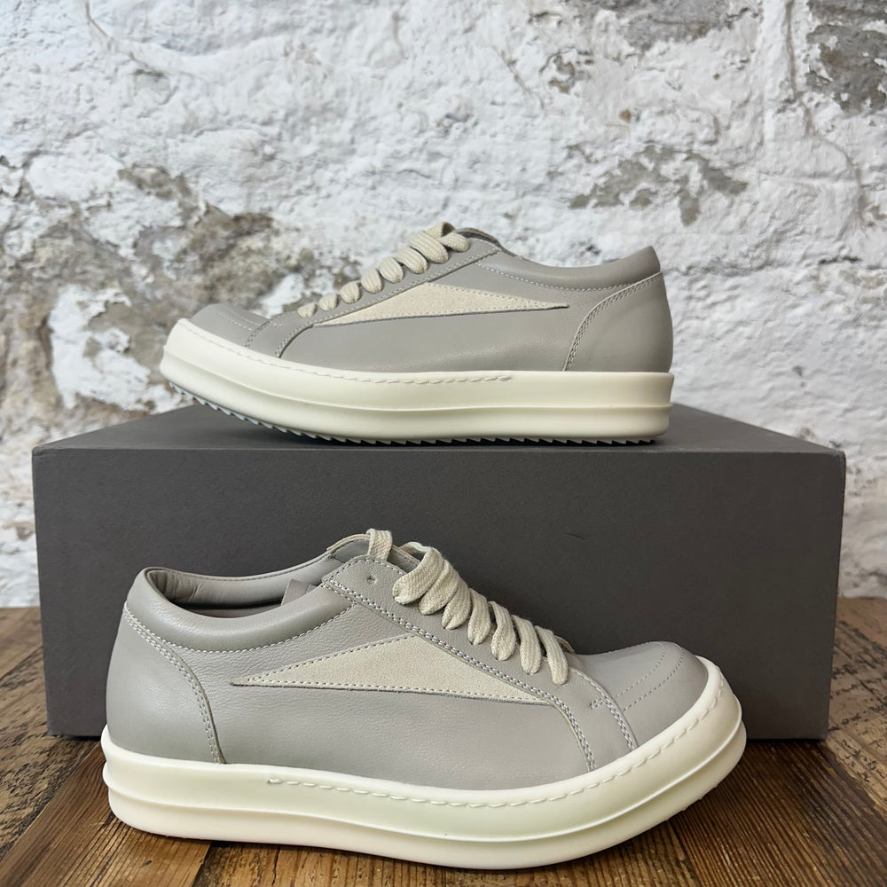 Rick Owens Vintage Pearl Milk Low Top Sneaker