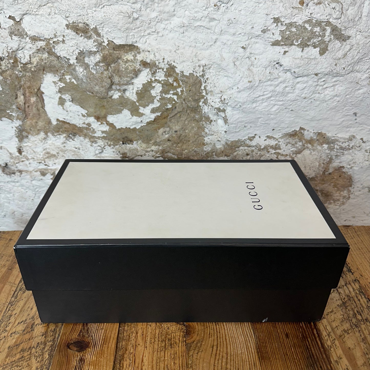 Gucci Low Black Monogram Sneaker Sz 9