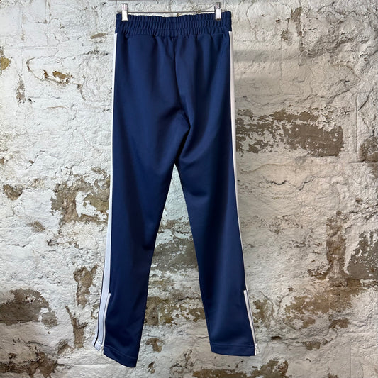Palm Angels Blue Gloss Track Pants Sz XS