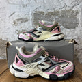 Balenciaga Track 2 Grey Pink Cream Sneaker Sz 6 (38)