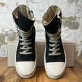 Rick Owens High Black Puffer Milk Sneaker Sz 6 (38)