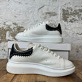 Alexander Mcqueeb Black Tab Stud White Sneaker Sz 8 (41)