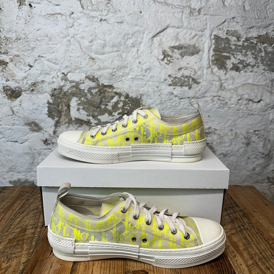 Dior B23 Low Yellow Oblique White Sneaker Sz 10 (43)
