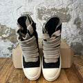 Rick Owens High Jumbo Lace Black Milk Sneaker Sz 10 (43)