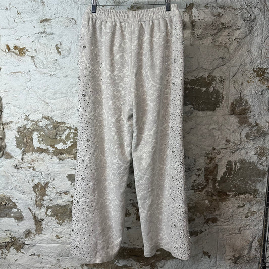 Birth Of Royal Child Blossom Crystal Sweatpants Sz L