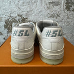 Louis Vuitton White Cream Trainer Sz 11 (9.5LV)