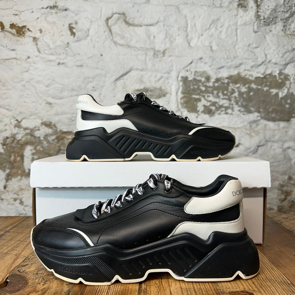 Dolce Gabbana Black White Daymaster Sneaker Sz 6