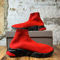 Balenciaga Sock Runner Red Black Sneaker Sz 10 (43)
