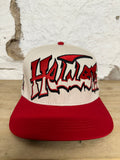 Hellstar Records Cream Red Snapback Hat DS