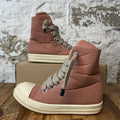 Rick Owens Jumbo Lace Puffer Dark Pink Milk High Sz 13 (46)