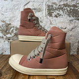 Rick Owens Jumbo Lace Puffer Dark Pink Milk High Sz 13 (46)