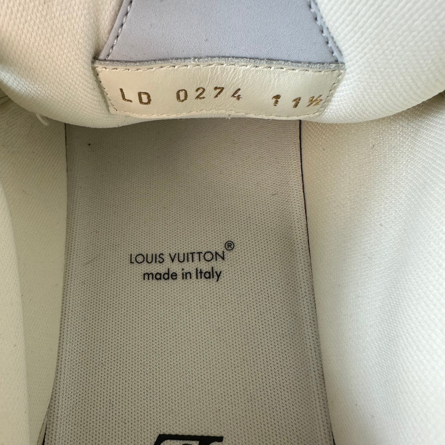 Louis Vuitton Grey White Skate Sneaker Sz 13 (11.5LV)