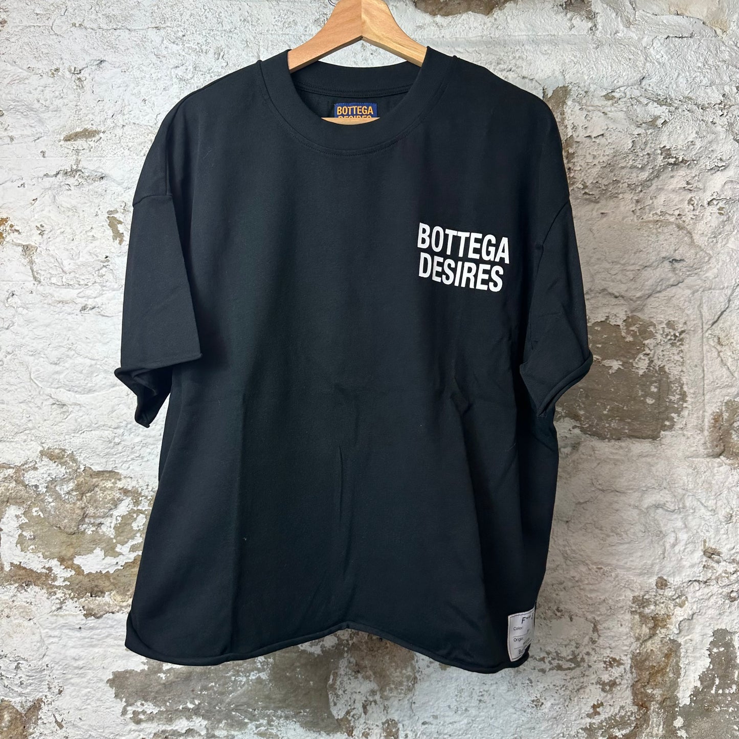 Bottega Desires Fuck Em Black T-Shirt Sz M