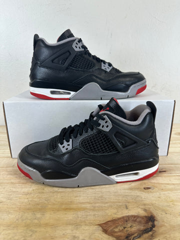 Air Jordan 4 Bred Reimagined Sz 6.5Y