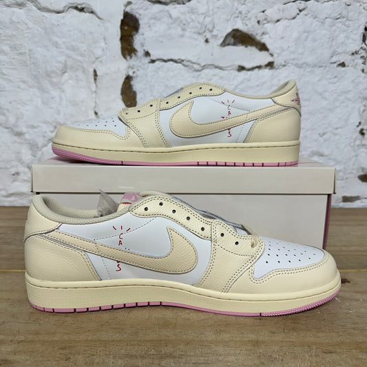 Air Jordan 1 Low Travis Scott Shy Pink Sz 13 DS