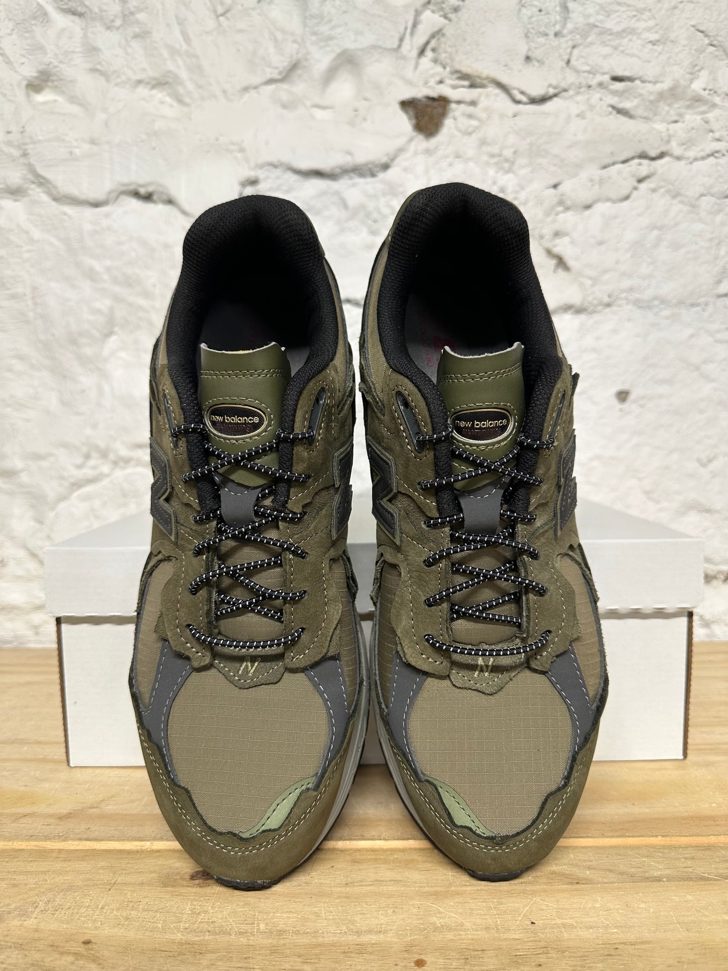 New Balance 2002R Protection Pack Dark Moss Sz 10.5