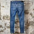 Amiri Plain Dark Blue Denim Jeans Sz 33