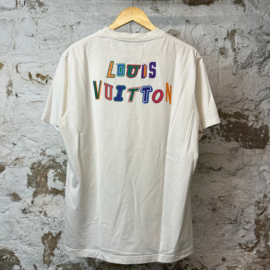 Louis Vuitton NBA Logo T-shirt White Sz XL