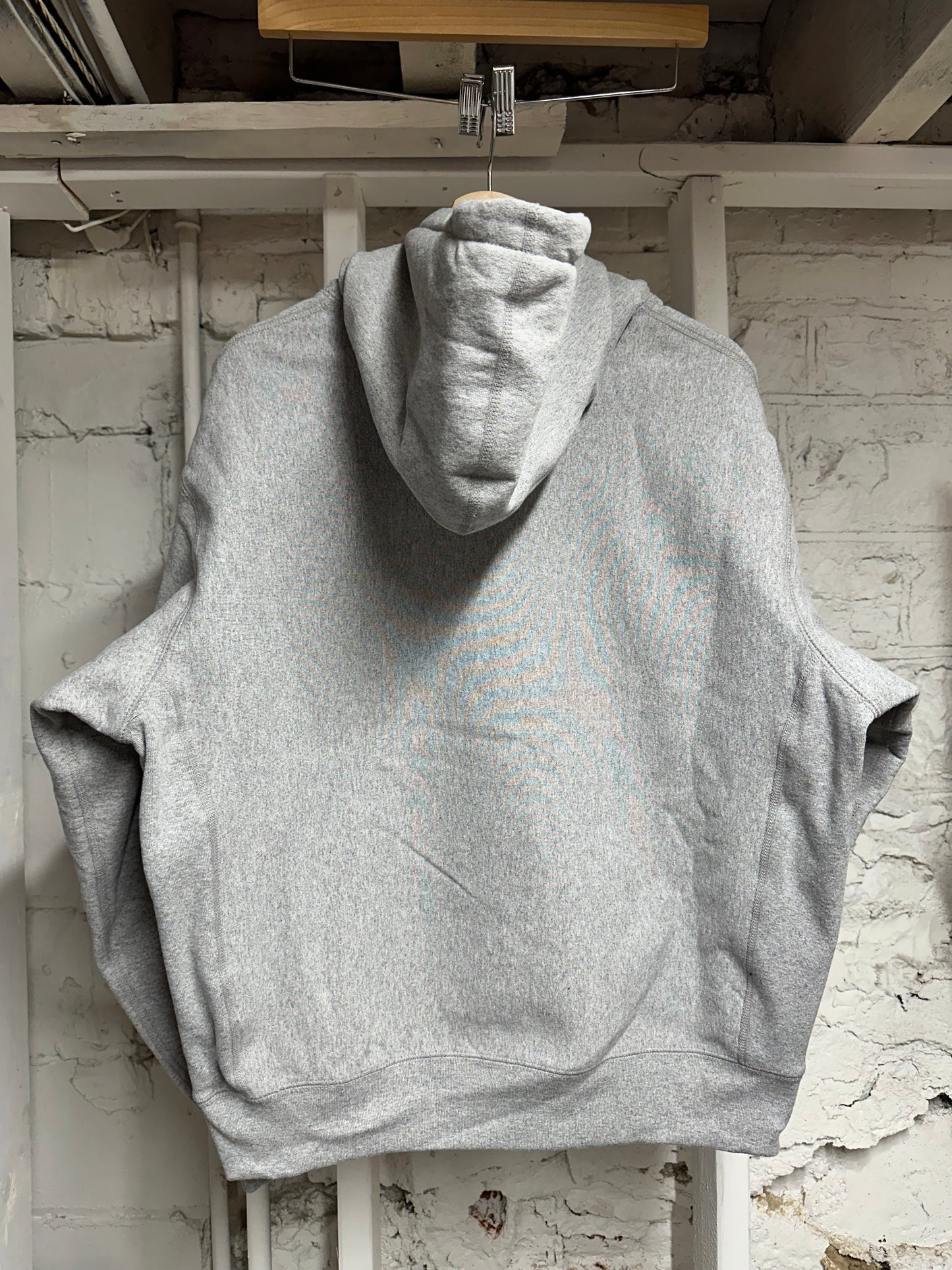 Supreme Box Logo Heather Grey Hoodie (2025) Sz M DS