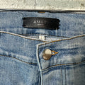 Amiri MX1 Tie Dye Patches Blue Denim Jeans Sz 34