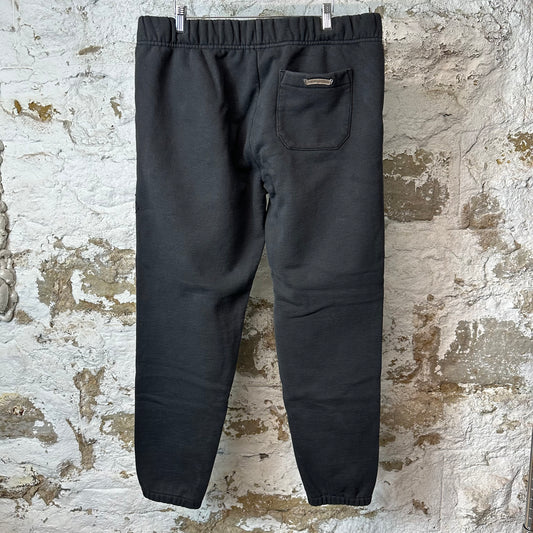 Chrome Hearts PaperJam Triple Cross Black Sweatpants Sz XL