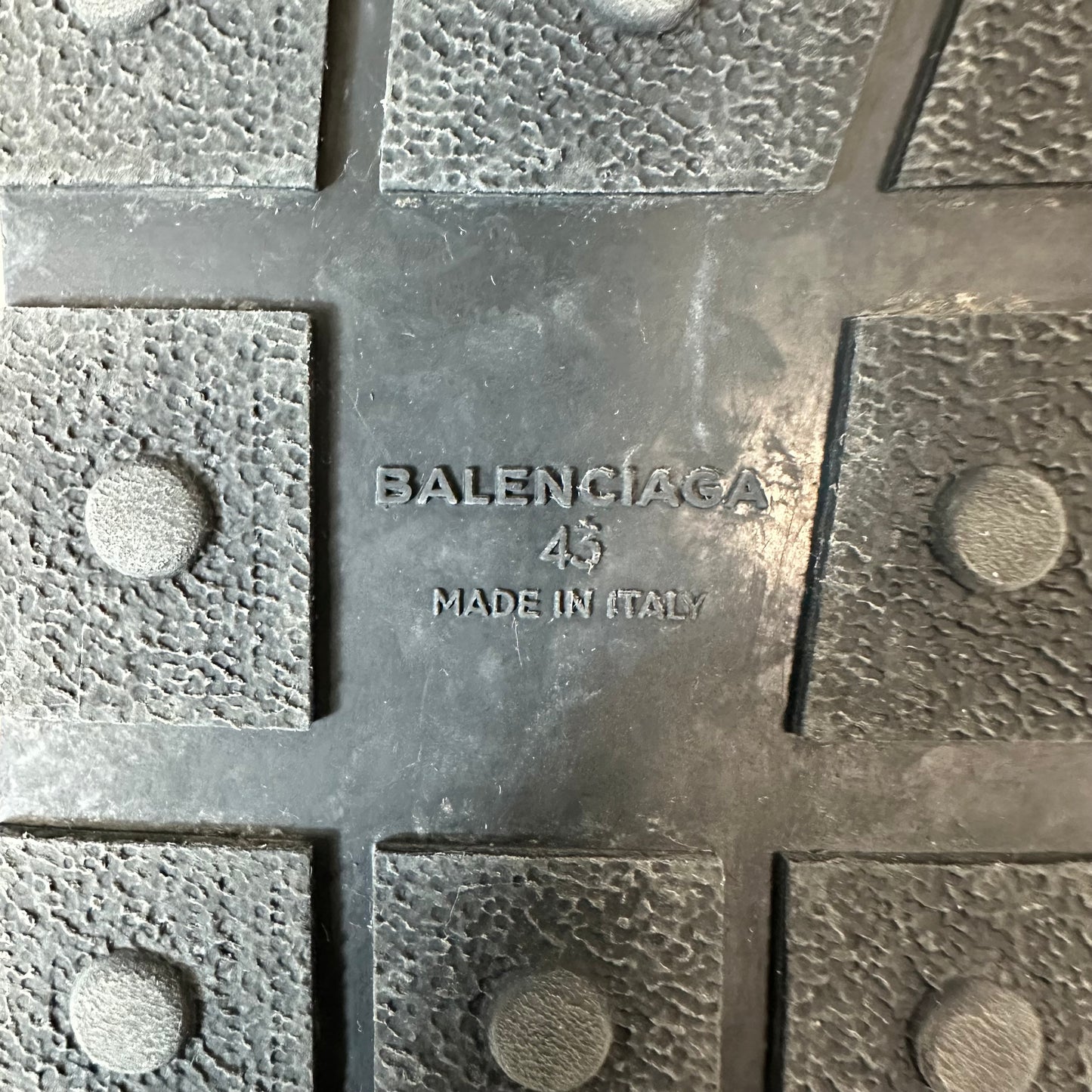 Balenciaga Crossection Green Patent Black White Sneaker Sz 10 (43)