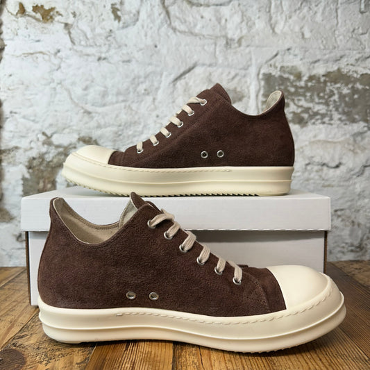RIck Owens Brown Suede Milk Sneaker Sz 10 (43)