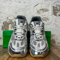 Bottega Veneta Silver White Orbit Sneaker Sz 12 (45) DS