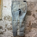 Amiri Plain Washed Blue Denim Jeans Sz 38