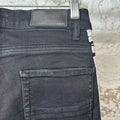 Amiri White Stripe Black Denim Jeans Sz 31