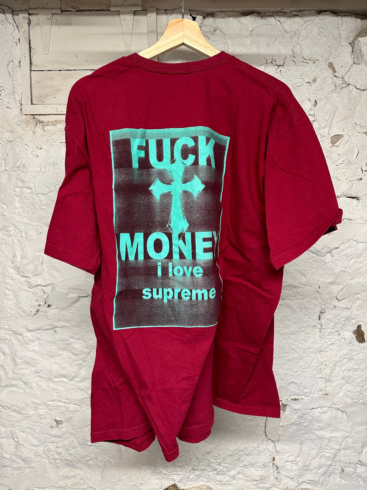 Supreme F Money Red T-Shirt Sz 2XL