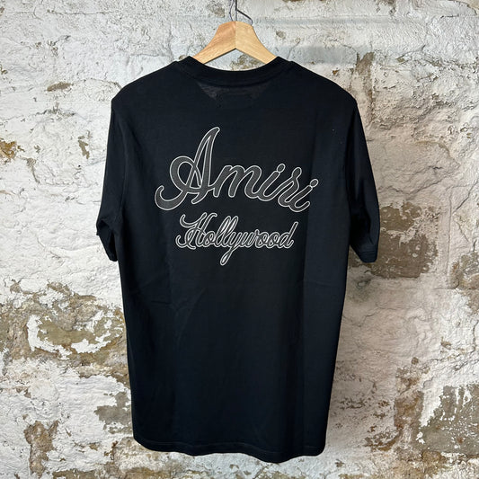 Amiri Hollywood T-shirt Black Sz S