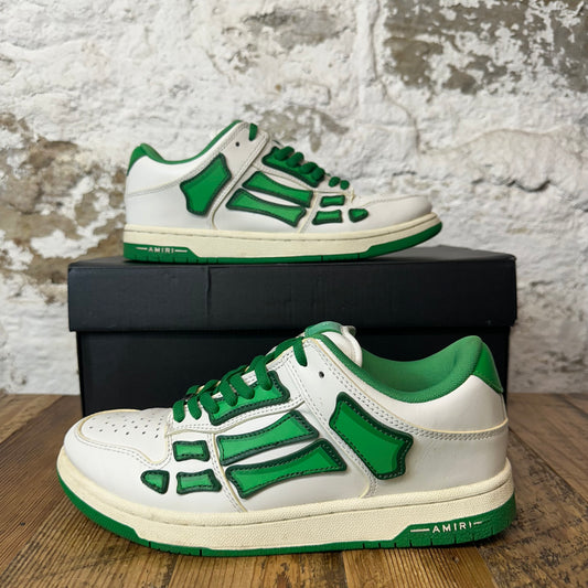 Amiri Green Skeleton White Sneaker Sz 7 (40)