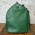 LV Green Epi Keepall 50