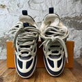 Louis Vuitton Navy White Skate Sneaker Sz 7.5 (6LV)