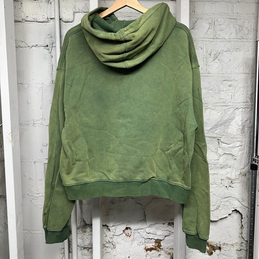 Vale Garden Black Green Hoodie Sz M