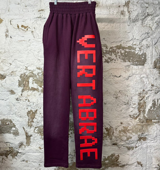 Vertabrae Red Spell Maroon Sweatpants Sz L