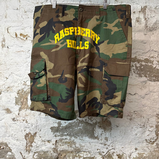 GV Gallery Raspberry Hills Camo Shorts Sz L