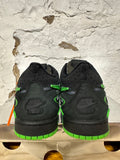 Off White Dunk Rubber Green Strike Sz 13