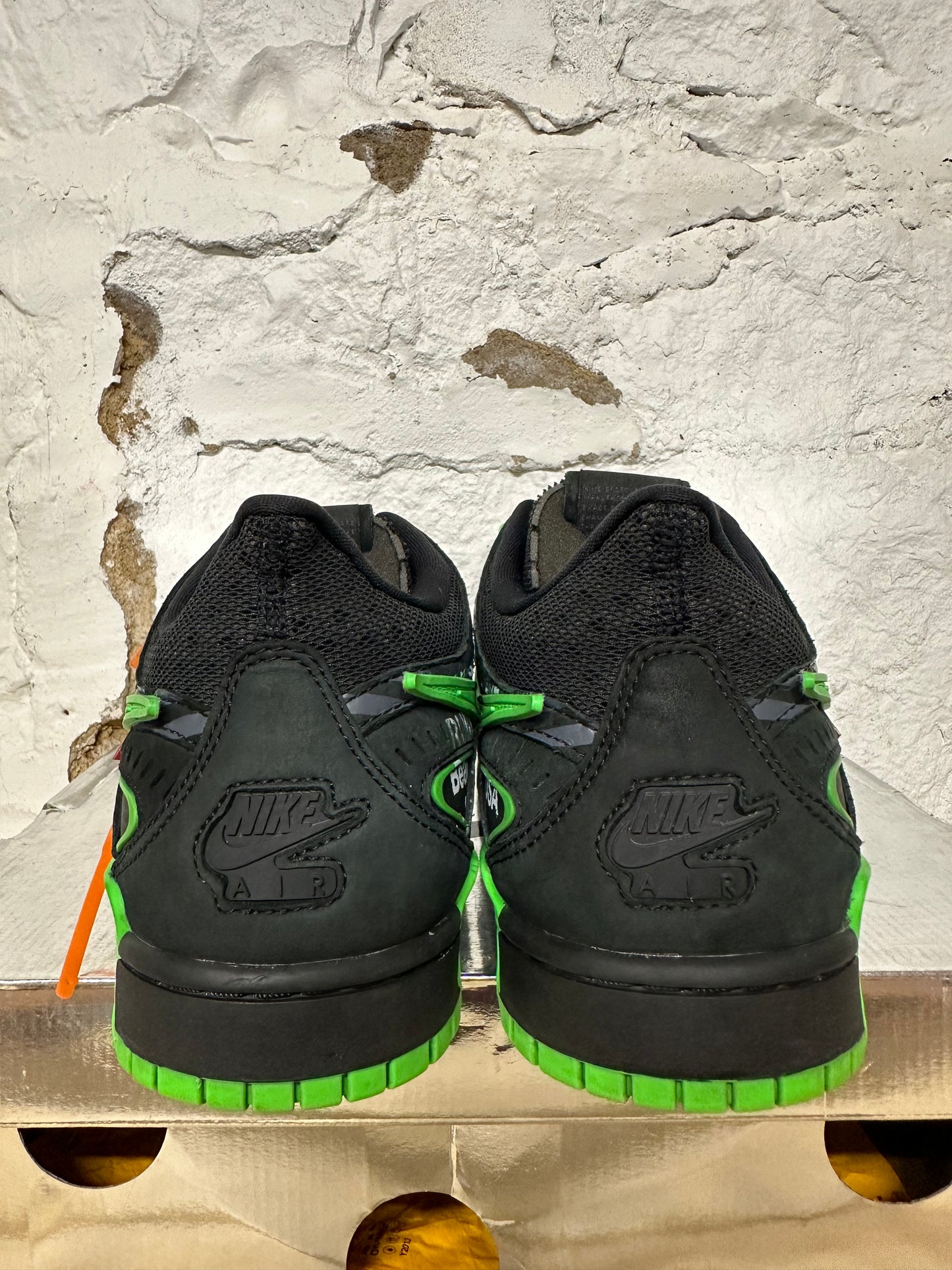 Off White Dunk Rubber Green Strike Sz 13