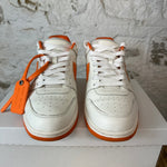 Off White Out Of Office White Orange Sz 10 (43) No Box