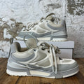 Louis Vuitton Gray White Skate Sneaker Sz 10.5 (9LV)