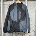 Palace Black Grey Zip Up Jacket Sz M