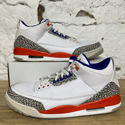 Air Jordan 3 Knicks Sz 15