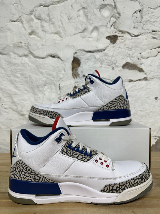 Air Jordan 3 True Blue (2016) Sz 10