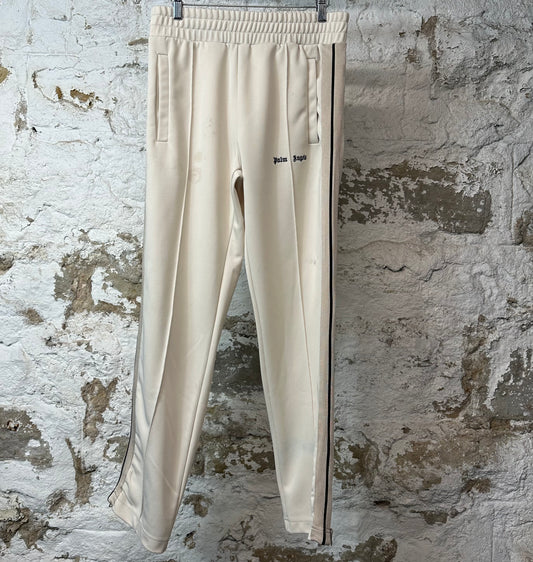 Palm Angels Beige Cream Track Pants Sz M (Stained)